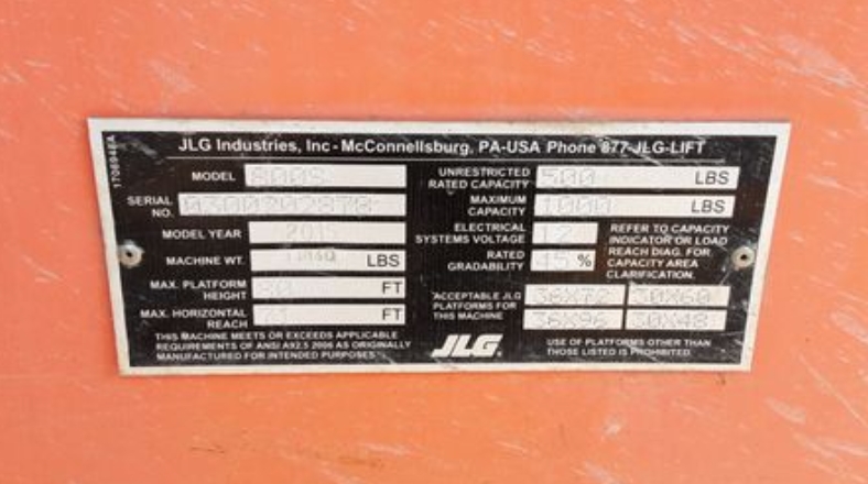 Sold - Telescopic Boom Lift - View 3